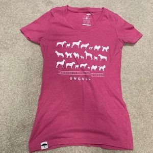 Pink Recycled T-Shirt (Animal Lovers)